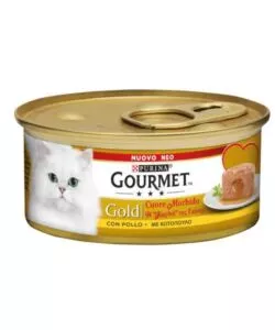 GOURMET GOLD TORTINI CON CUORE MORBIDO DI POLLO - 85 GR